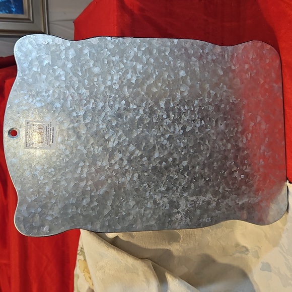 North Pole Post Tin MailBox - Silver - Christmas - 15.5" T x 10.5"W x 3"D - Picture 5 of 6